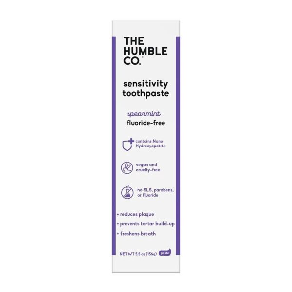 The Humble Co. Spearmint Fluoride-Free Sensitivity Toothpaste 5.5 oz. - Image 2