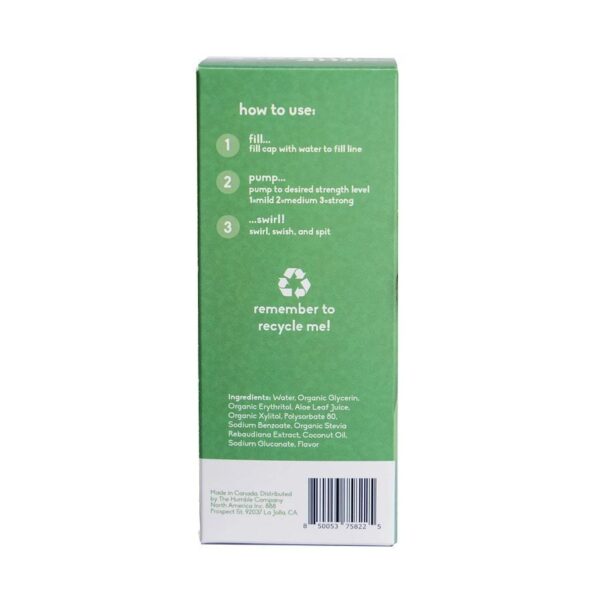 The Humble Co. Spearmint Mouthwash Concentrate 3.25 fl. oz. - Image 2