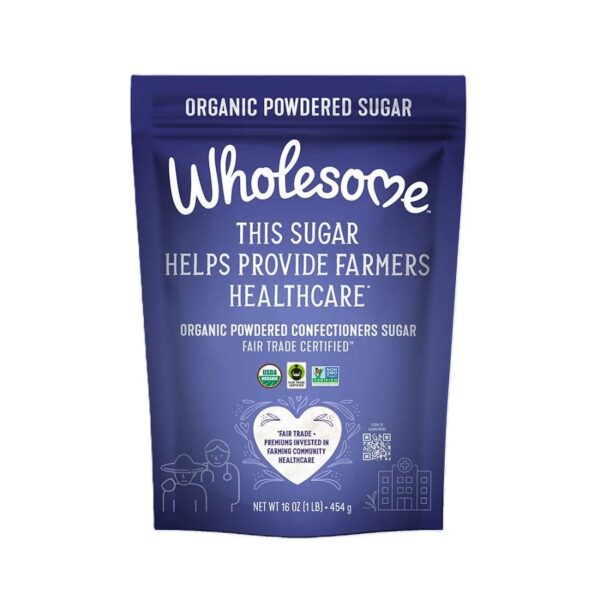 Wholesome Sweeteners Organic Powdered Sugar 16 oz.