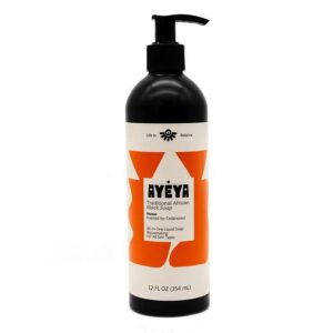 Ayeya Honor All-in-One Liquid Traditional African Black Soap 12 fl. oz.