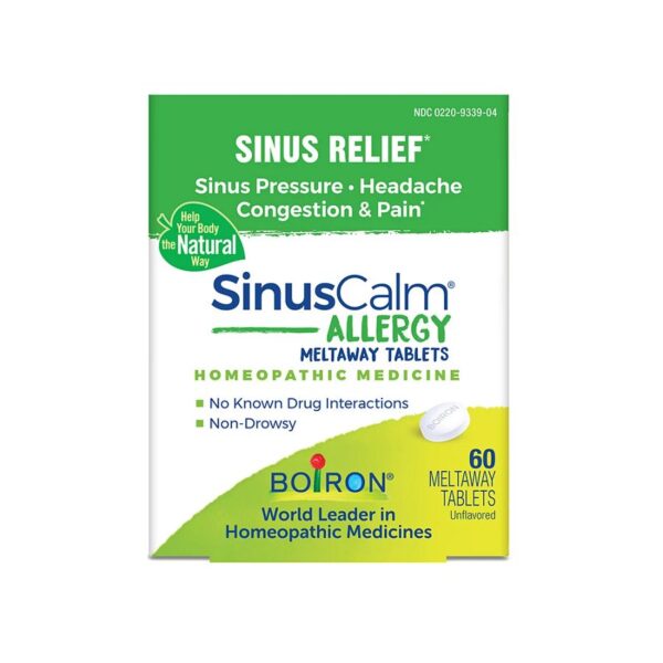 Boiron SinusCalm 60 meltaway tablets