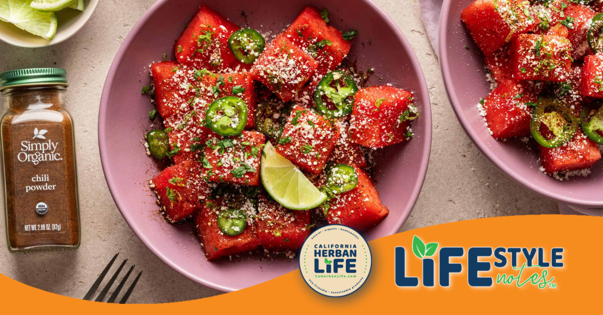 Chili Lime Watermelon Salad