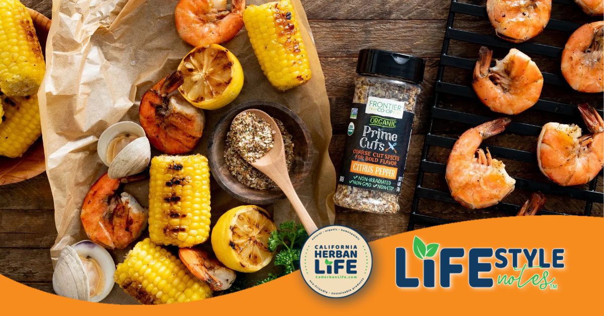 Citrus Pepper Grilled Shrimp