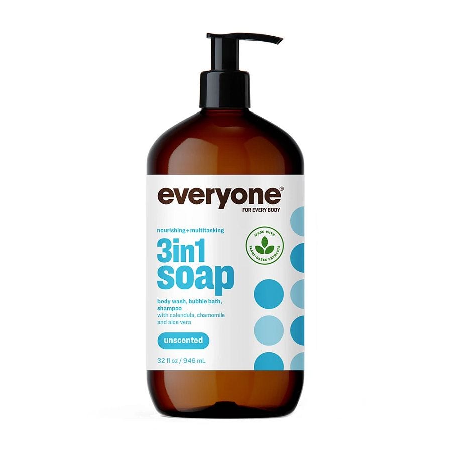 Everyone Unscented 3-in-1 Soap 32 fl. oz.
