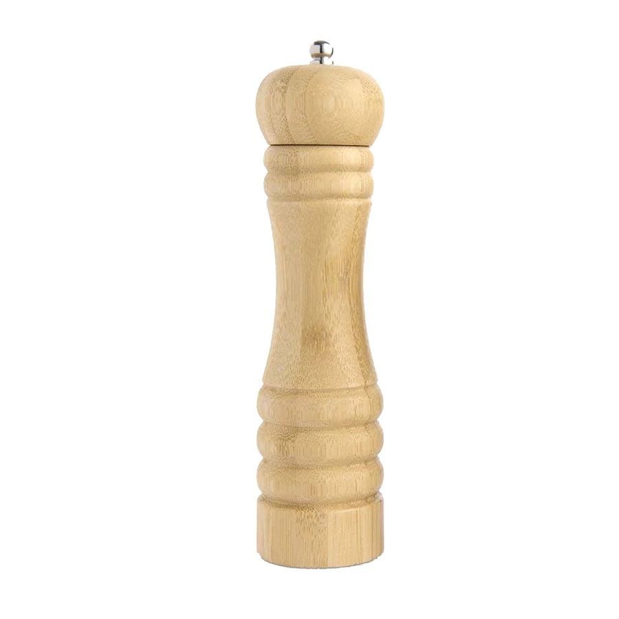 Harold Import Co. Bamboo Adjustable Mill with Ceramic Grinder 8"