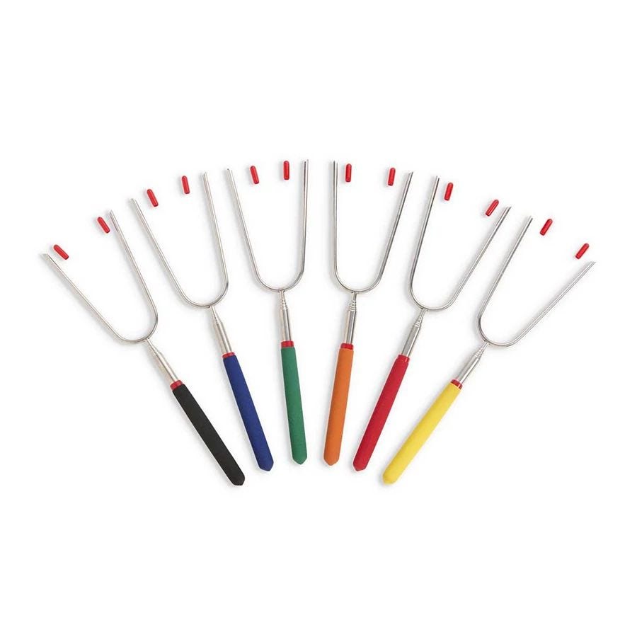 Harold Import Co. Extendable Roasting Forks Set of 6
