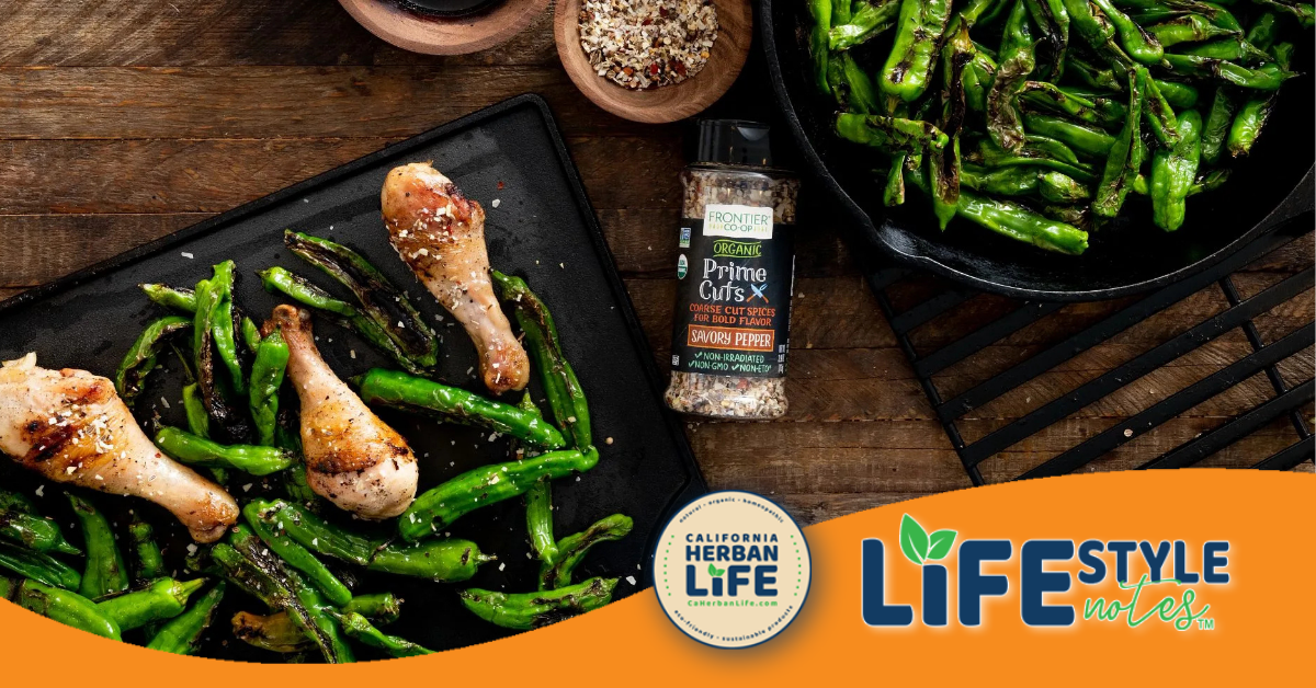 Savory Pepper & Herb Grilled Chicken