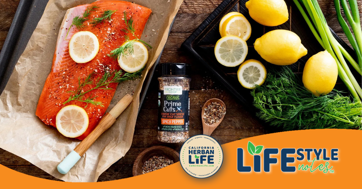 Spicy Pepper Grilled Salmon