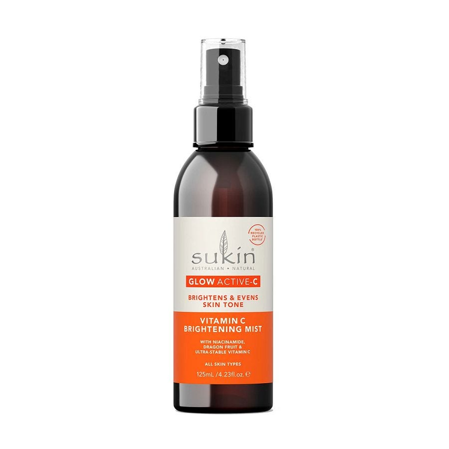 Sukin GLOW ACTIVE-C Vitamin C Brightening Facial Mist 4.23 fl. oz.