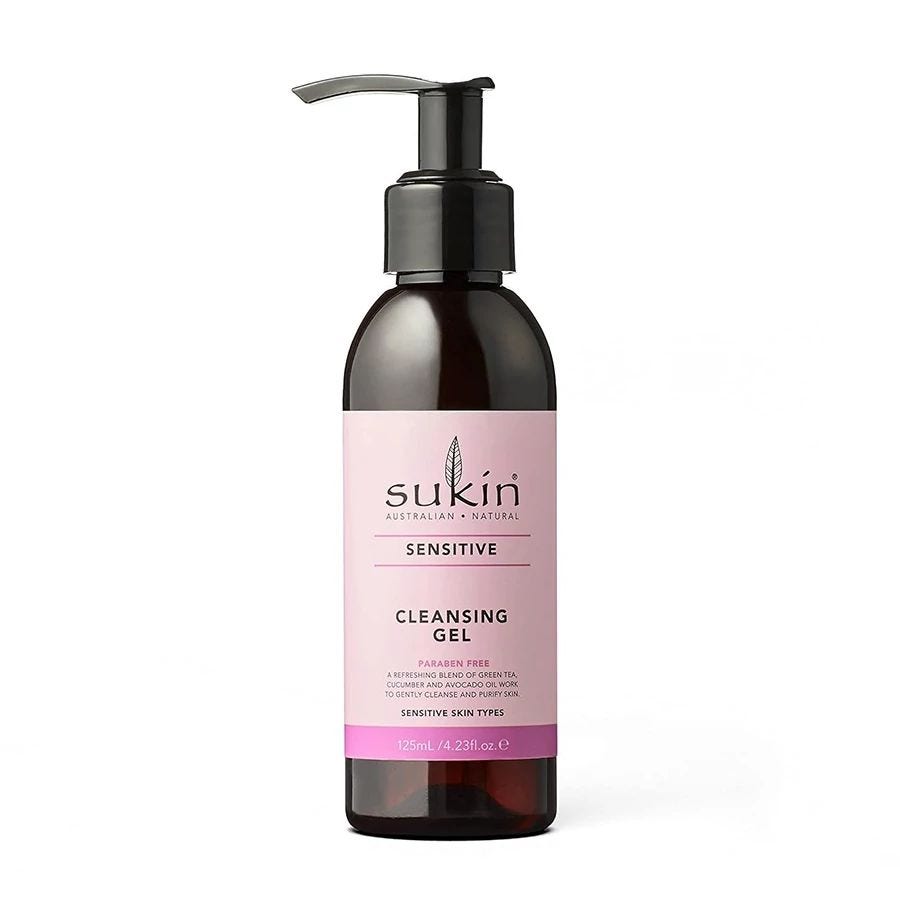 Sukin Sensitive Cleansing Facial Gel 4.23 fl. oz.