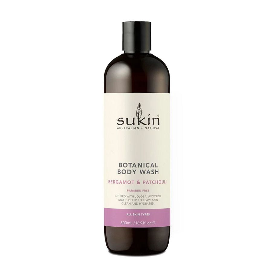 Sukin Signature Botanical Bergamot & Patchouli Body Wash 16.9 fl. oz.