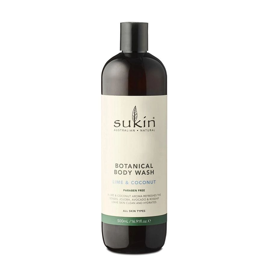 Sukin Signature Botanical Lime & Coconut Body Wash 16.9 fl. oz.