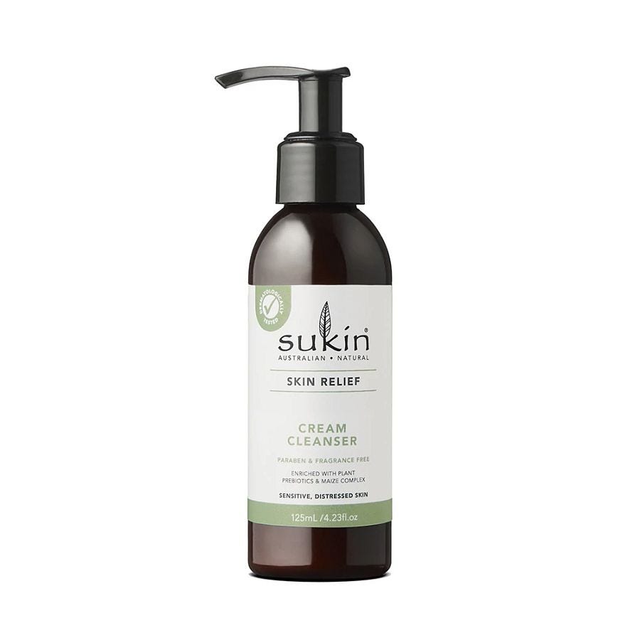 Sukin Skin Relief Cream Facial Cleanser 4.23 fl. oz.
