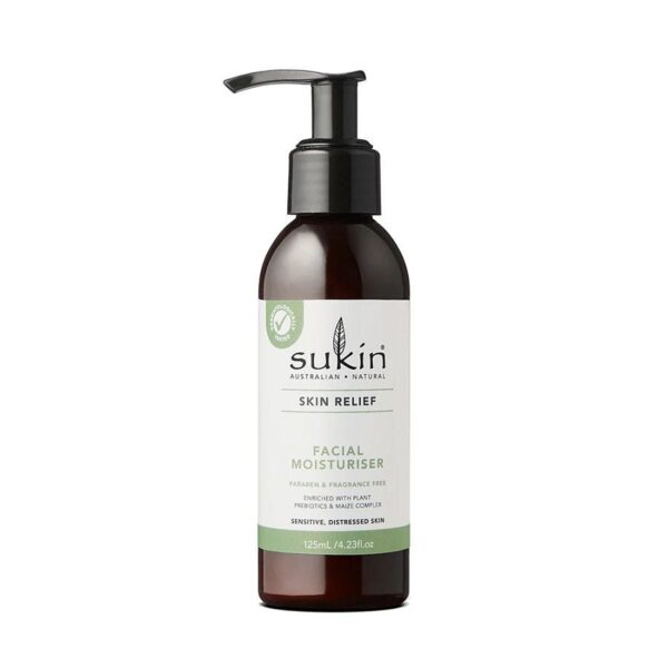 Sukin Skin Relief Facial Moisturizer 4.23 fl. oz.