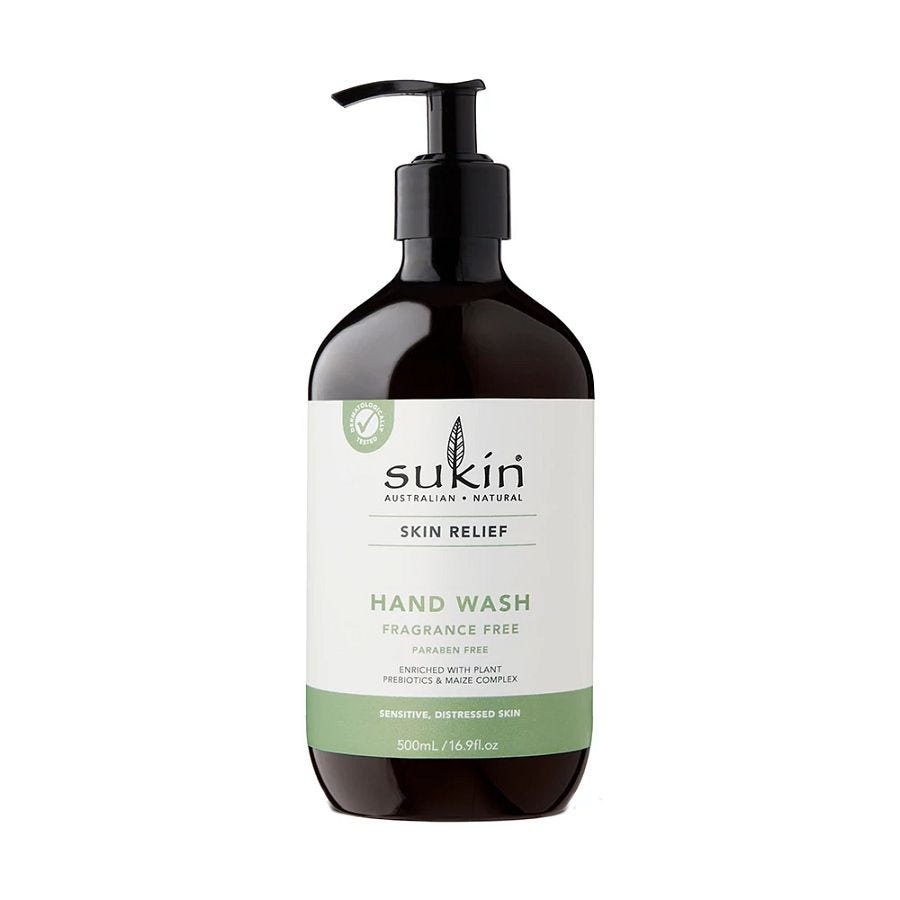 Sukin Skin Relief Fragrance-Free Hand Wash 16.9 fl. oz.