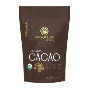Sunwarrior Organic Cacao Powder 7.9 oz.
