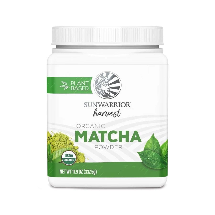 Sunwarrior Organic Matcha Powder 11.9 oz.