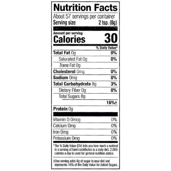 Frontier Co-op Bulk Cane Sugar, Org, 1 lb. - Image 3