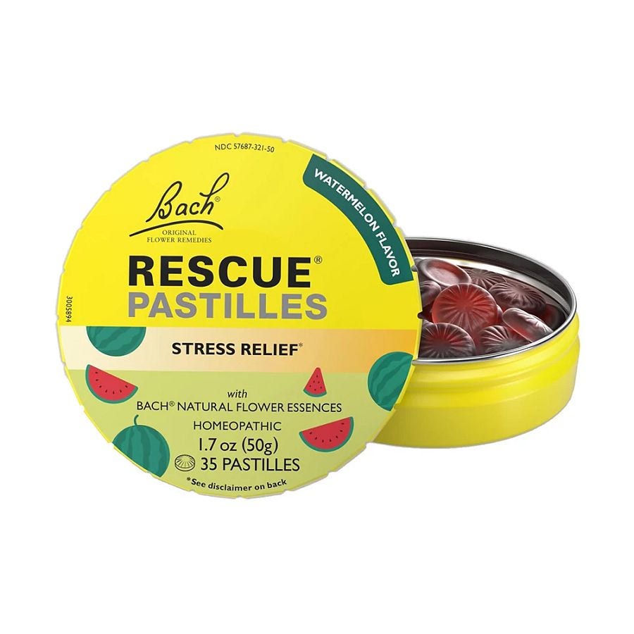 Bach Flower Remedies Watermelon Rescue Pastilles 1.7 oz.