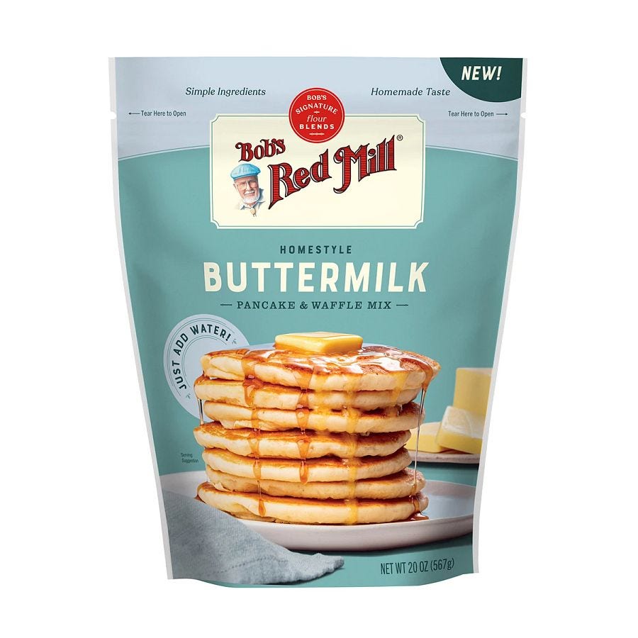 Bob's Red Mill Homestyle Buttermilk Pancake Mix 20 oz.