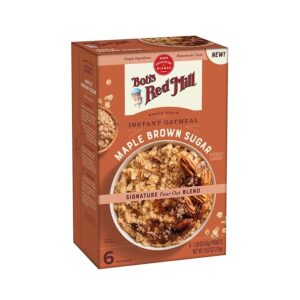 Bob's Red Mill Maple Brown Sugar Instant Oatmeal 6 (1.59 oz.) packets
