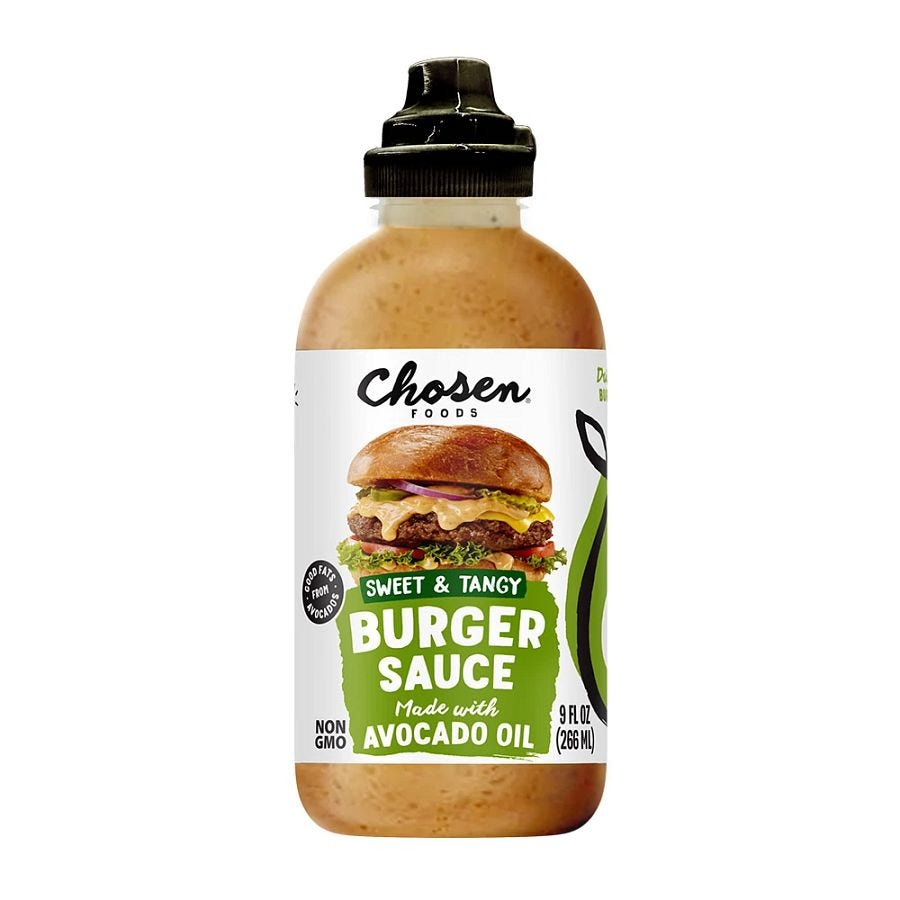 Chosen Foods Burger Sauce 9 oz.