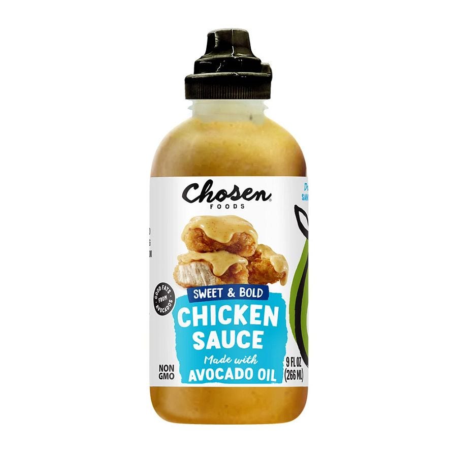 Chosen Foods Chicken Sauce 9 oz.