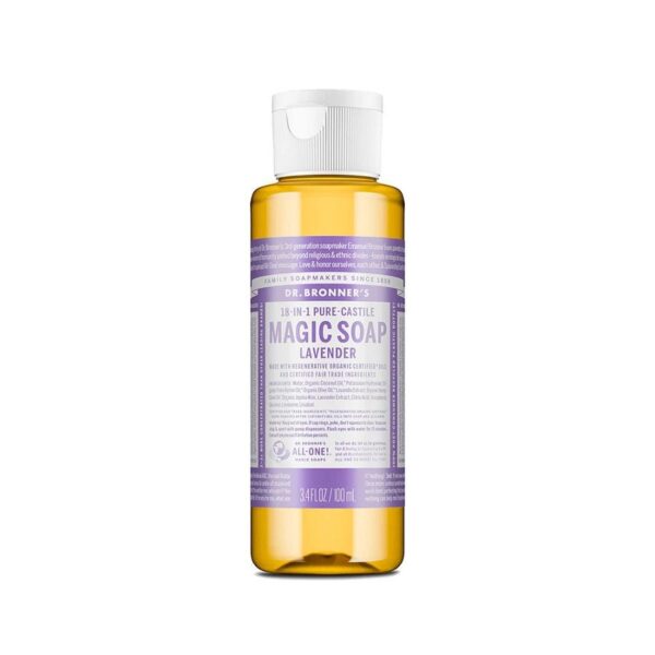 Dr. Bronner's 18-in-1 Pure Castile Lavender Magic Soap 3.4 fl. oz.