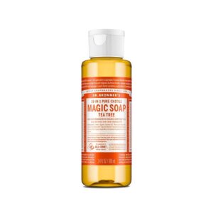 Dr. Bronner's 18-in-1 Pure Castile Tea Tree Magic Soap 3.4 fl. oz.