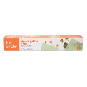 Full Circle Compostable Gallon Bags 15 count