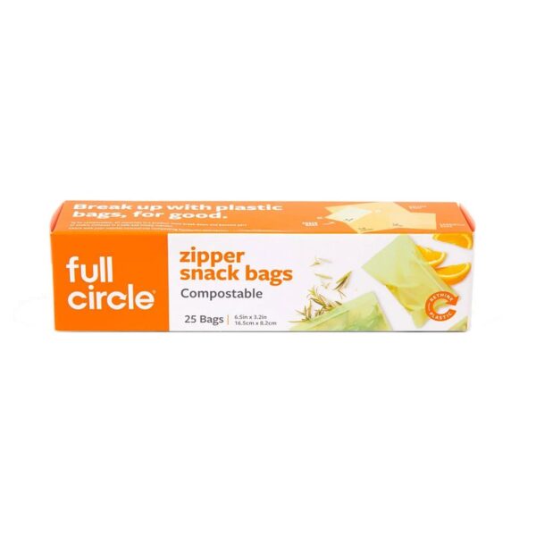 Full Circle Compostable Snack Bags 25 count
