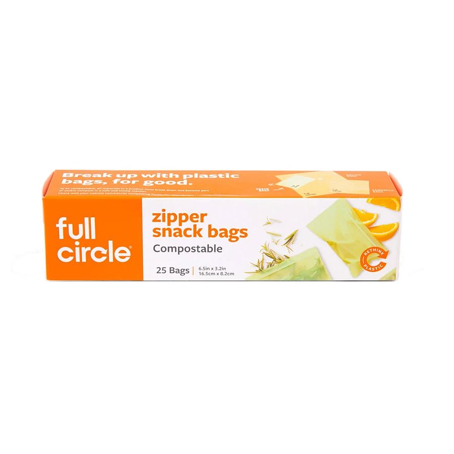 Full Circle Compostable Snack Bags 25 count