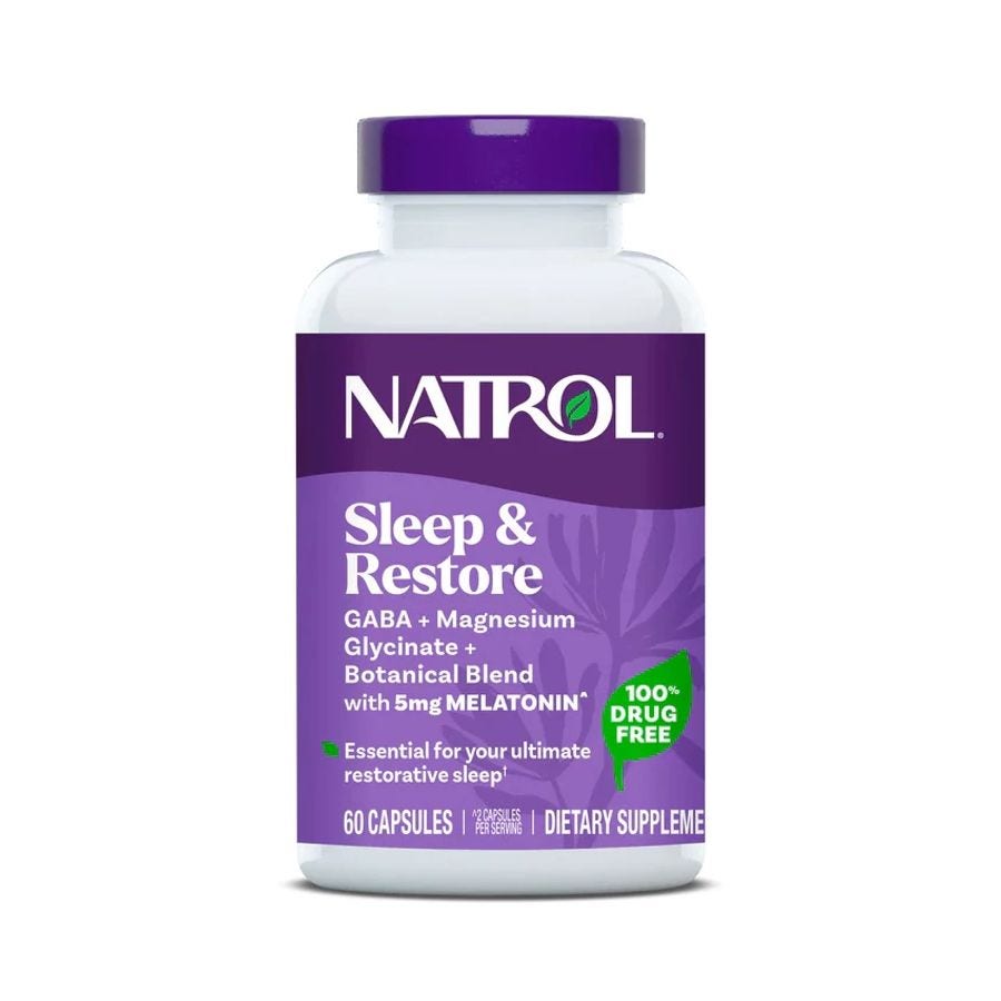 Natrol Sleep & Restore with 5mg Melatonin 60 capsules