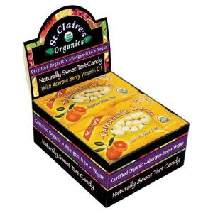 St. Claire's Organics Tangerine Fruit Tarts 12 (0.5 oz.) pocket pouches