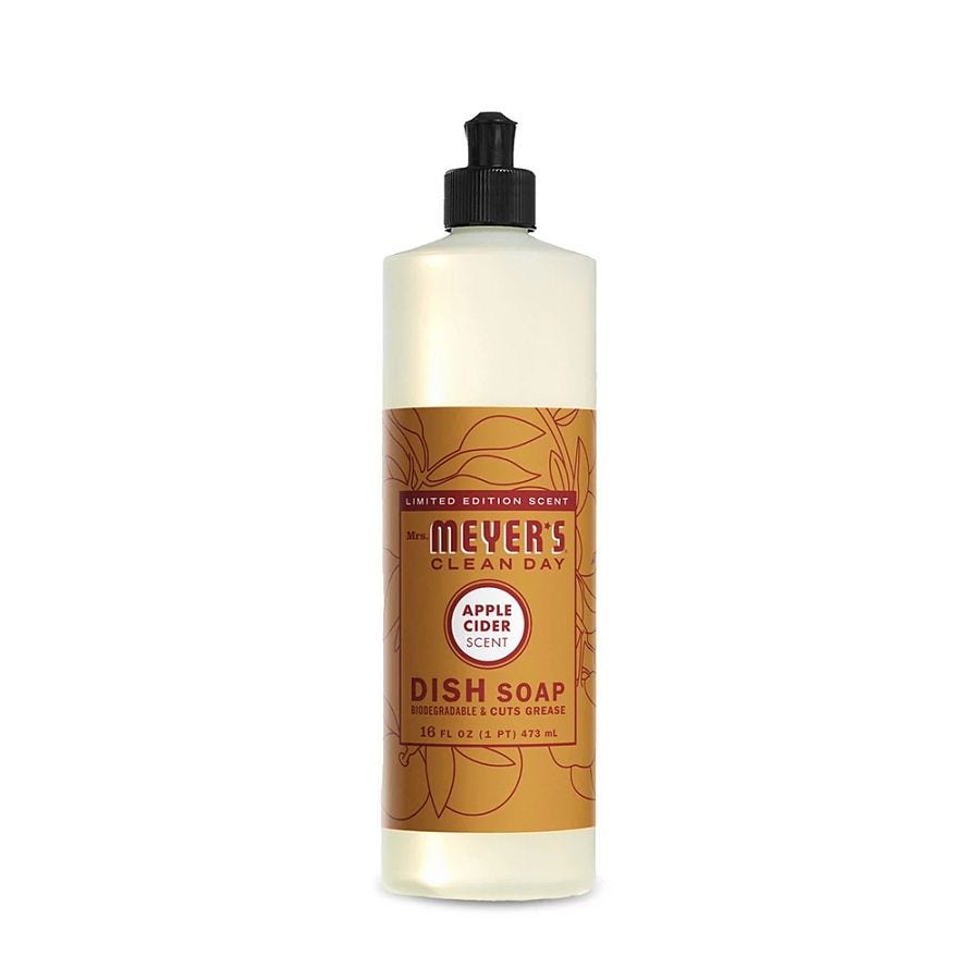 Mrs. Meyer's Clean Day Apple Cider Dish Soap 16 fl. oz.