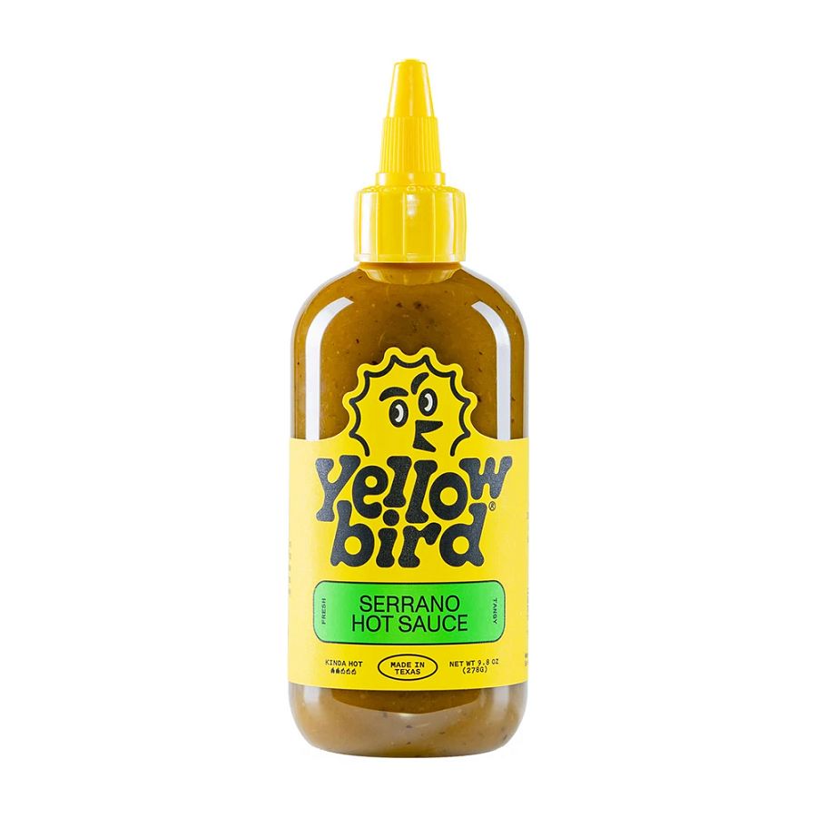 Yellowbird Classic Serrano Hot Sauce 9.8 oz.