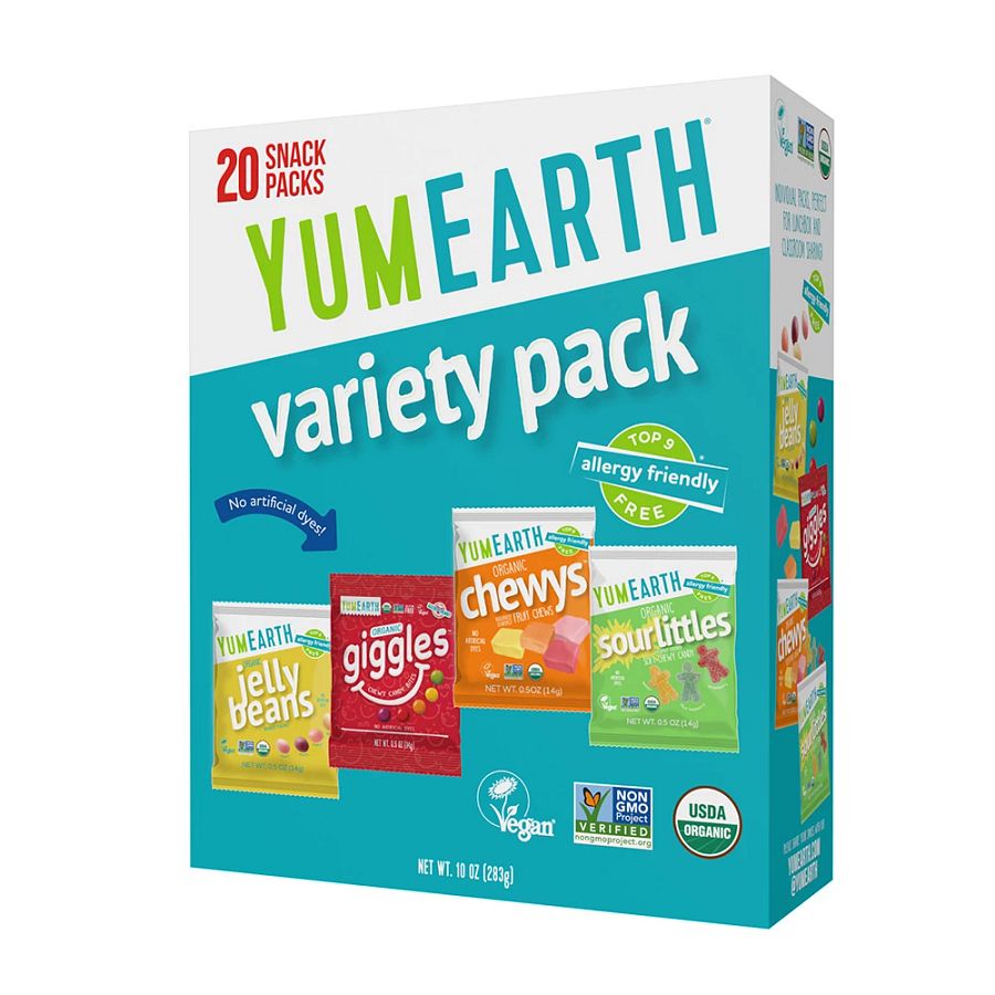 YumEarth Organic Candy Variety Box 20 count
