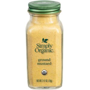 Simply Organic Mustard Seed, Ground 2.47 oz.
