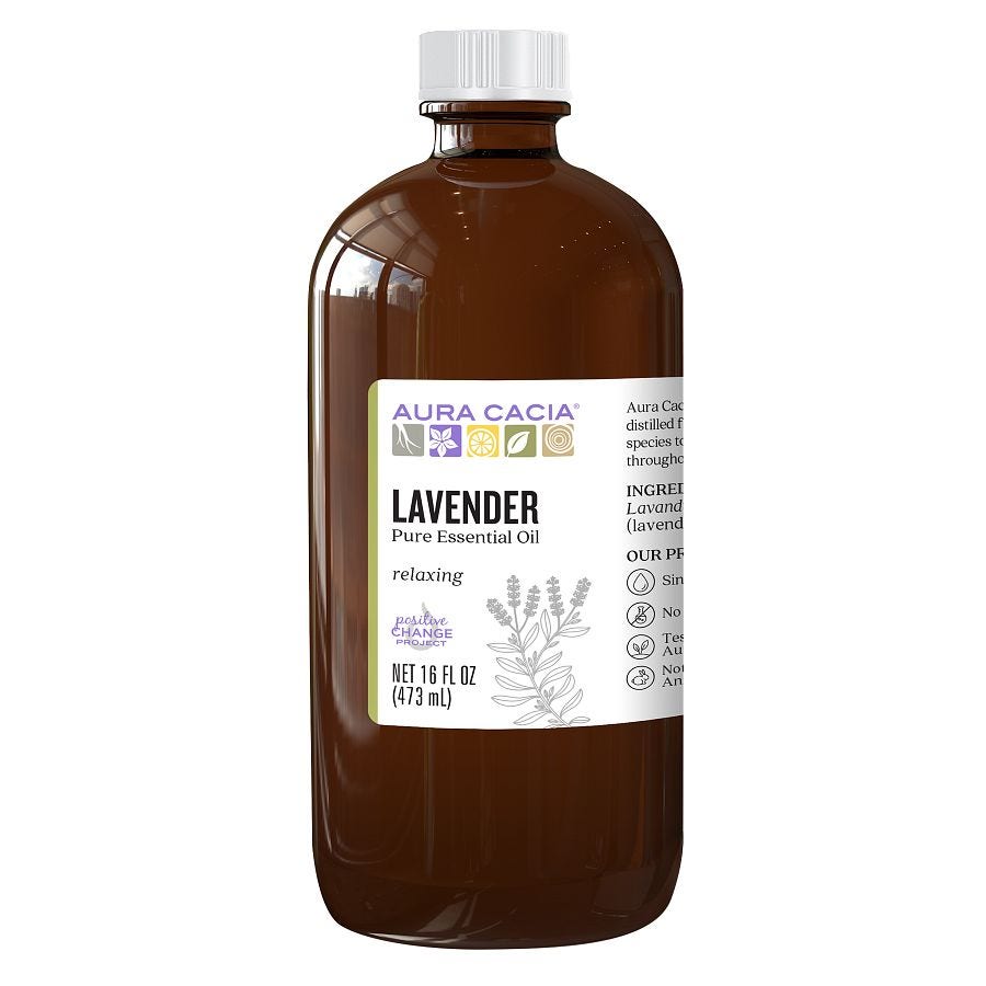 Aura Cacia Lavender Essential Oil 16 fl. oz.