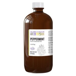 Aura Cacia Peppermint Essential Oil 16 fl. oz.