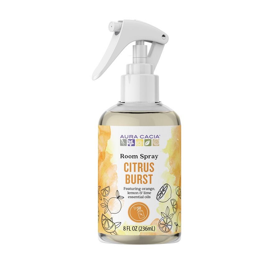 Aura Cacia Citrus Burst Room Spray 8 Fl. Oz.