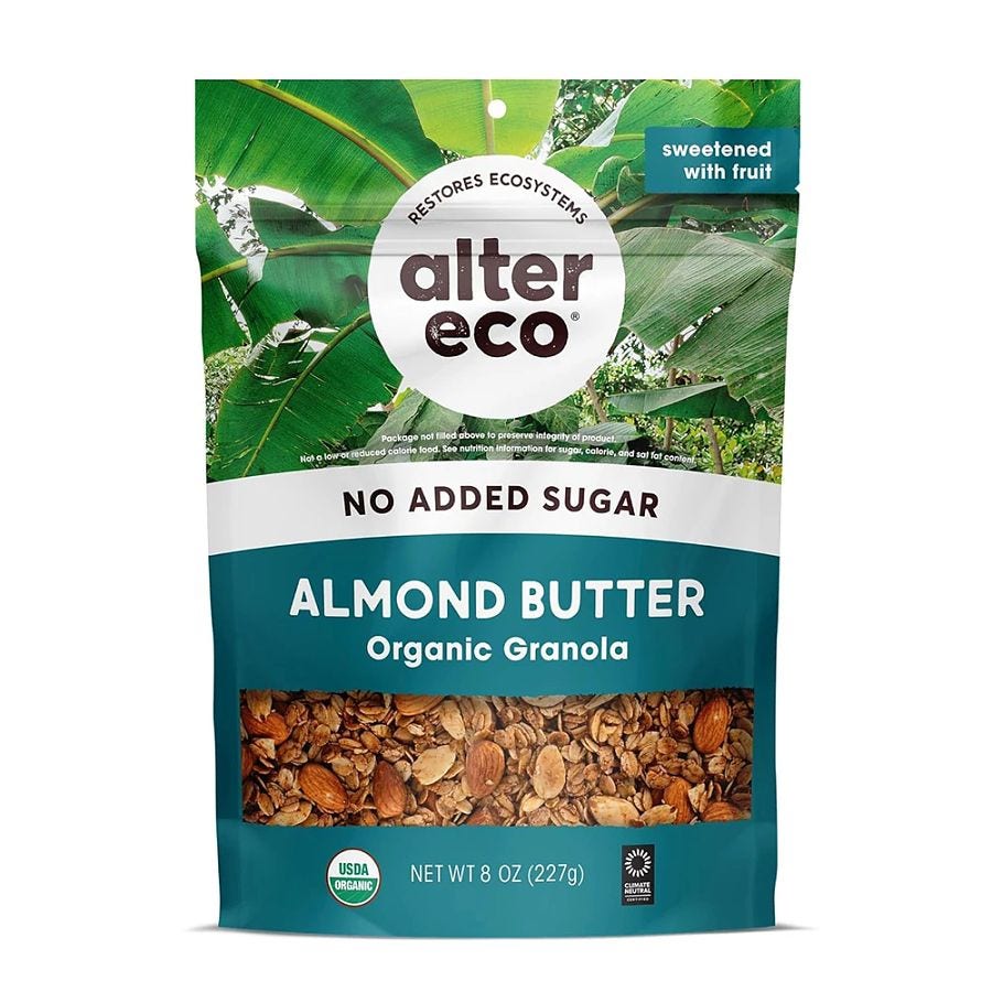 Alter Eco Organic Almond Butter Granola 8 oz.
