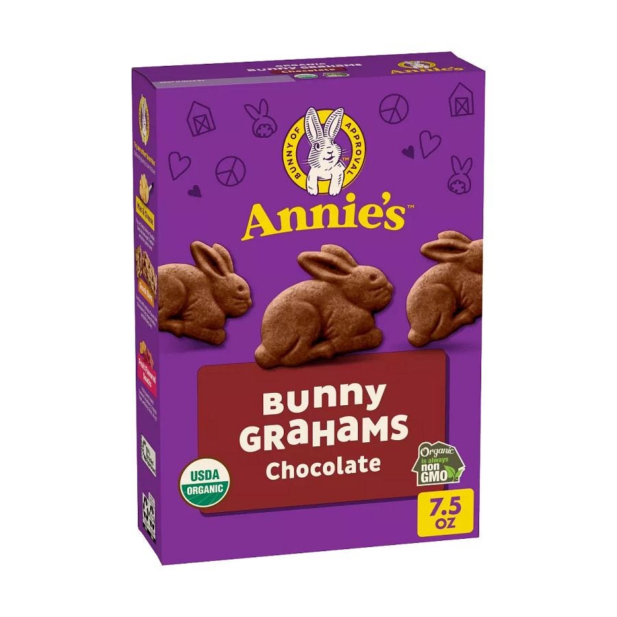 Annie's Chocolate Bunny Grahams 7.5 oz.
