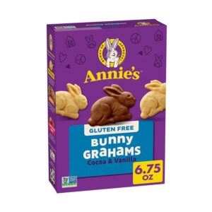 Annie's Gluten Free Cocoa Vanilla Bunny Grahams 6.75 oz.
