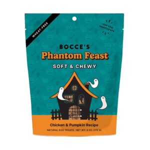 Bocce's Bakery Phantom Feast Soft & Chewy Halloween Dog Treats 6 oz.