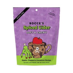 Bocce's Bakery Spice Cider Soft & Chewy Halloween Dog Treats 6 oz.