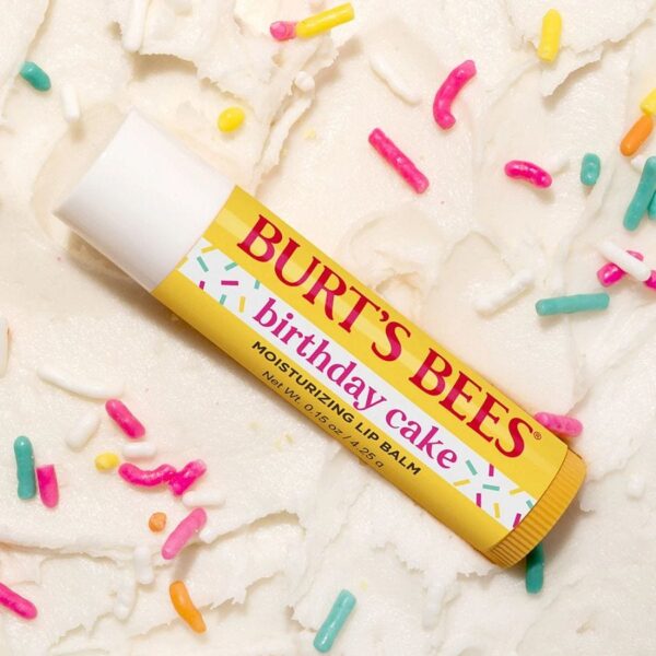 Burt's Bees Birthday Cake Lip Balm 0.15 oz. blister box - Image 3