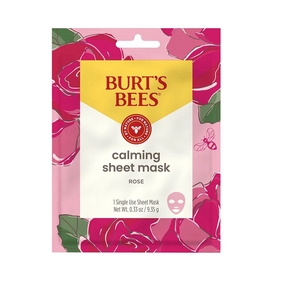 Burt's Bees Calming Rose Mask 0.33 oz.