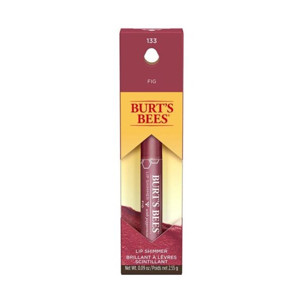 Burt's Bees Fig Lip Shimmer 0.09 oz. blister box