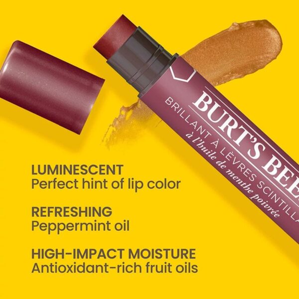 Burt's Bees Fig Lip Shimmer 0.09 oz. blister box - Image 4